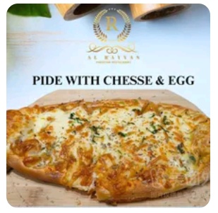 Pide with Cheese&Egg