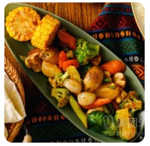 Vegetarian platter