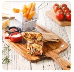 MIX WRAP WITH HOMUS