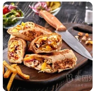 Chicken Skewer Sandwich