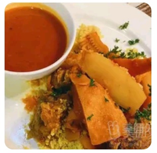 Couscous with meat