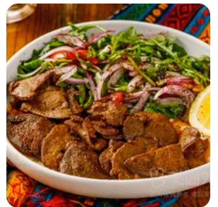 Lamb Liver Sauteed with Butter