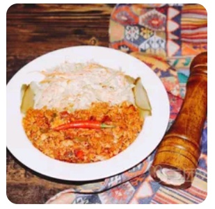 Mexico Spicy Rice with Drink Set