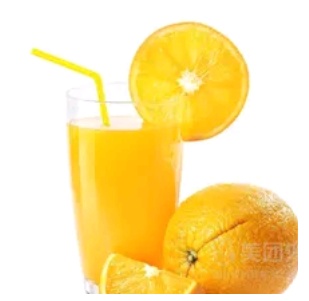 Freshly squeezed carrot and orange juice