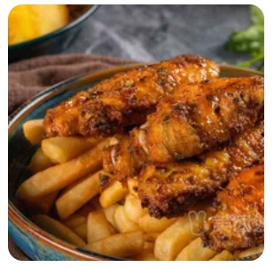 grilled chicken wing