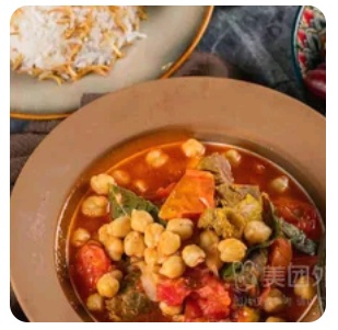 Chickpeas Stew with Lamb