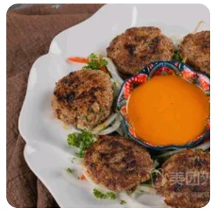 kofta with mint
