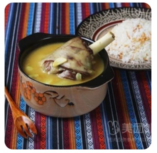 Lamb Stew in Olive Oil
