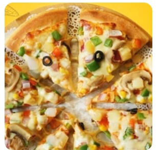 Rustic Style Pizza
