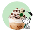 Snoopy Cocoa Frappuccino with Oat Milk (Grande)