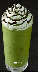 Venti Green Tea Chocolate Chip Frappuccino