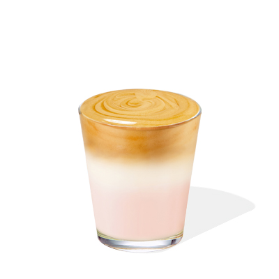 Mousse Strawberry Jasmine Cheese Latte