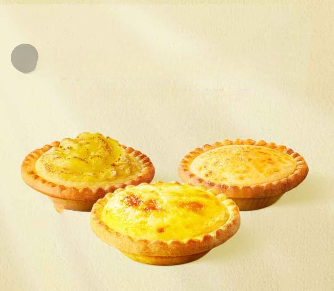 Four Cheese Tarts (Three Cheese/Durian)