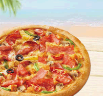 Super Supreme Combo Pizza