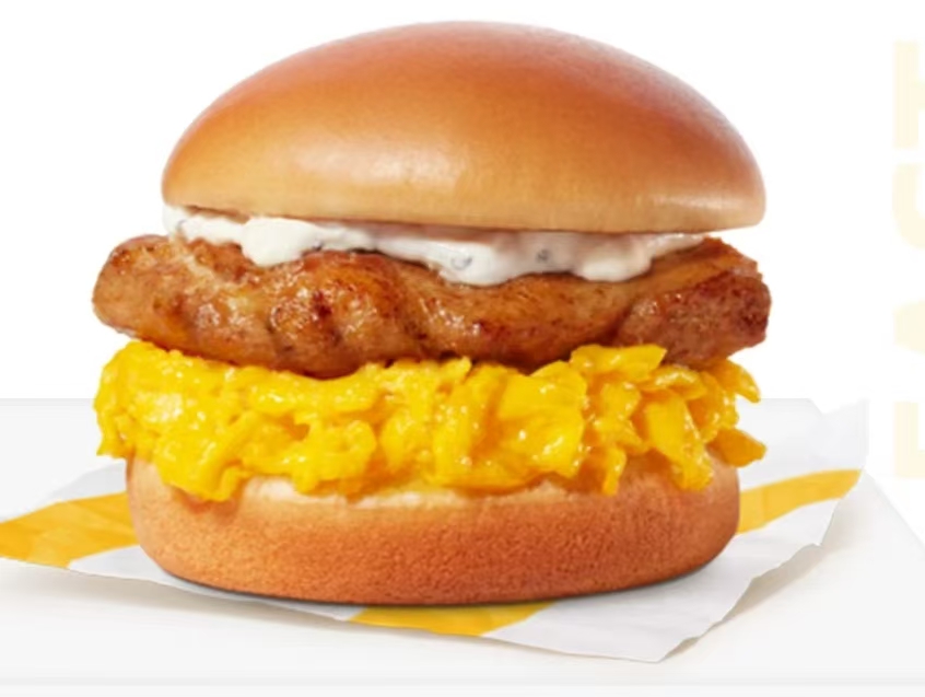 Grilled Chicken Double Egg Burger + Sausage +Drink