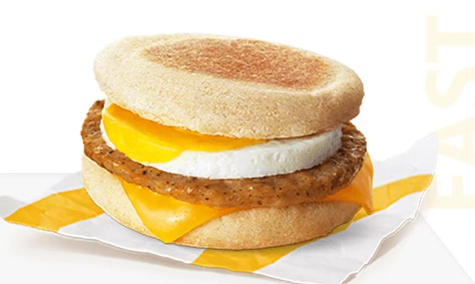 Pork Patty Egg McMuffin Combo + Drink