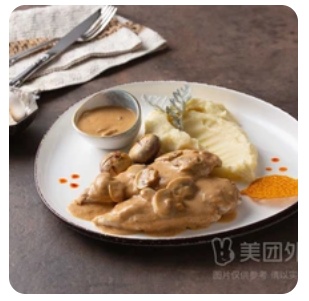 Chicken With Champignons