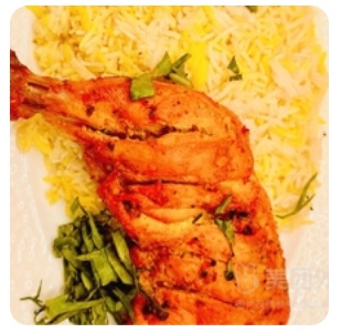 BBQ leg rice