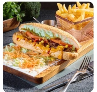 Philadelphia Sandwich + Fries