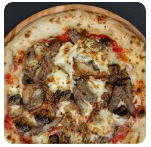Roast Beef&Onions Pizza