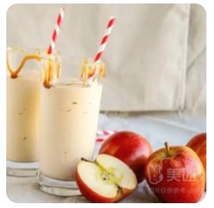 Apple Milk Shake