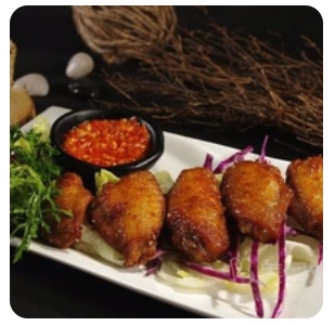 Barbecued Chicken Wings