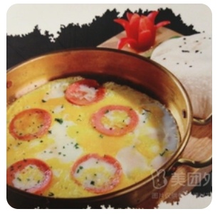 Fried Eggs with Ham