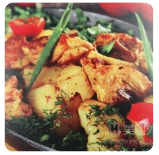 Roast Chicken with Potatoes