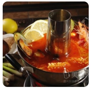 Thai Tom Yum Kong soup