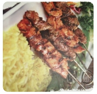 Chicken Lamb with Rice