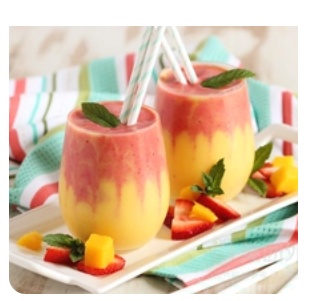 Strawberry Mango Milkshake