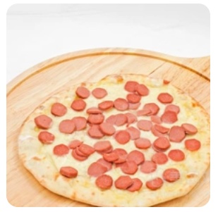 Sausage with cheese
