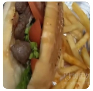 Sausage sandwich