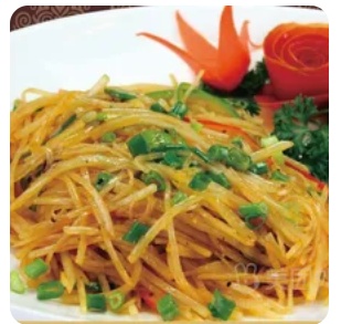 Sour Spicy Potato Shreds