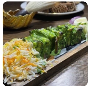 Haryali Paneer Tikka