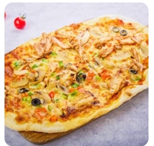 Chicken Mushroom Pizza