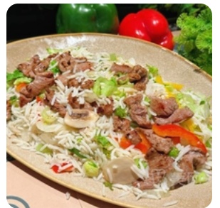 Beef Vegetable Fried Rice