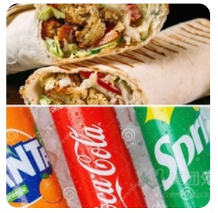 Shawarma Chicken Large Duo Meal