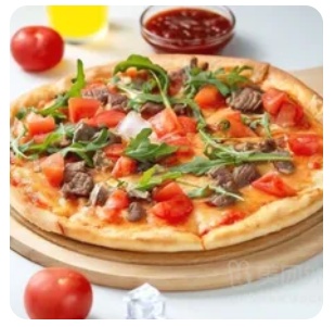 Tomato Meat Pizza