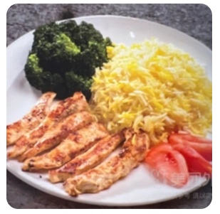 Chicken Rice with Broccoli