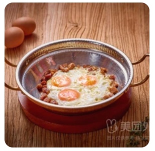FriedEggs&Rosted Meat