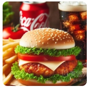 Chicken Burger combo