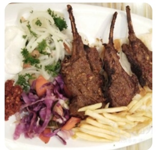 Grilled Lamb Ribs
