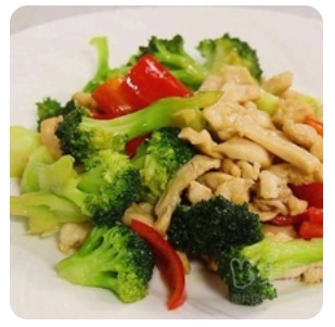 Stir-fried Chicken with Broccoli