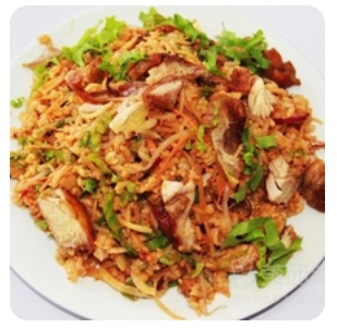 Tin Foil Lamb Stir-fry Rice