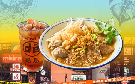 [Good Luck for Working Workers] Boat Noodles Single Meal on weekdays