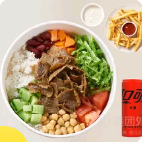 Meat Rice Bowl Set
