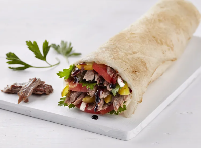 Beef Shawarma Wrap