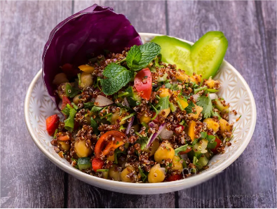 QuinoaChickpea Salad
