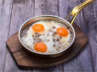 Eggs and Meat